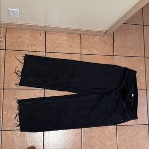 Old Navy Black Wide Leg Pants maternity